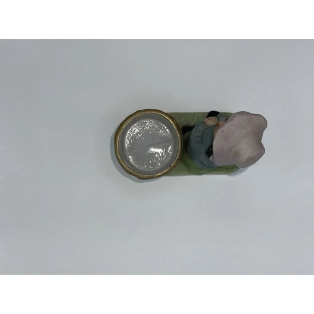 Vintage Porcelain Figurine Candle Holder Little Luvkins Jasco Hobo Girl